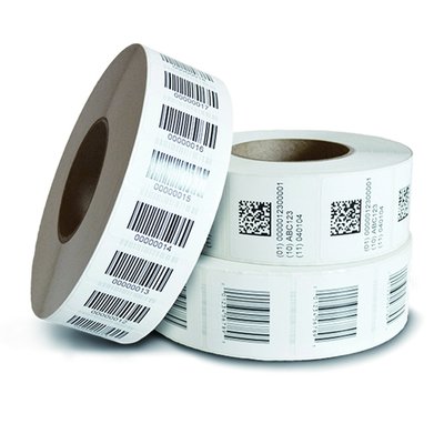 ISO9001 Blank Thermal QR Barcode Labels