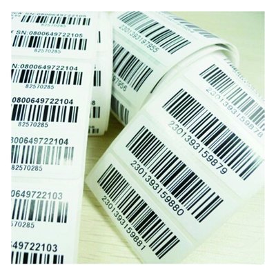 ISO9001 Blank Thermal QR Barcode Labels
