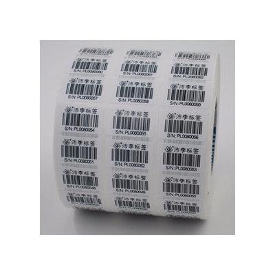 Adhesive Custom QR Code Stickers