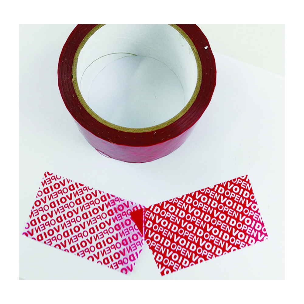 Tamper Resistant Single Sided Security Packaging Tape For Box Sealing