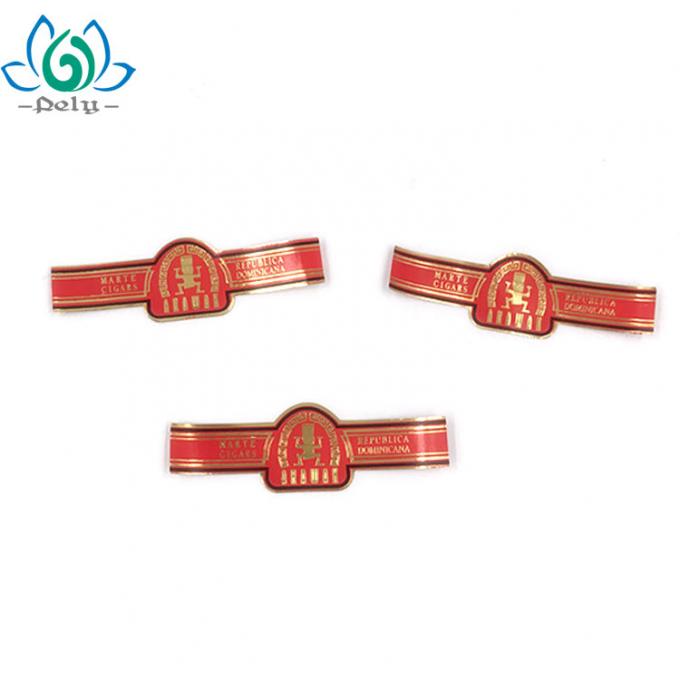 Custom Waterproof Gold Foil tamper evident labels for jars