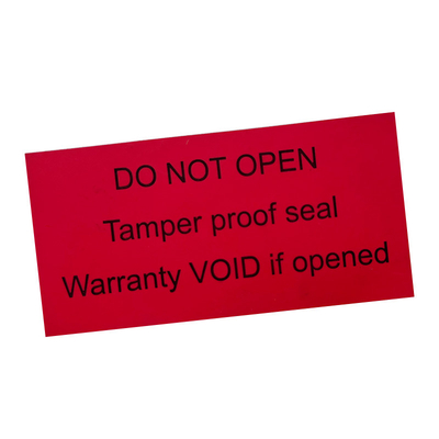 Self Adhesive Anti Counterfeit Sticker Glossy Lamination