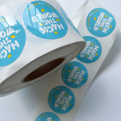 Rolled Bottle Label Sticker Printing Custom Vinyl Adhesive Label