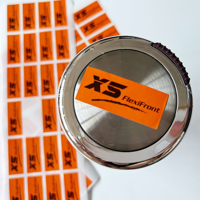 Custom Private Labels Coated Paper Adhesive Sticker Four Color Printing