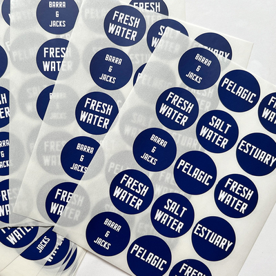 LOGO Tamper Seal Stickers Bottle Round Label Sticker