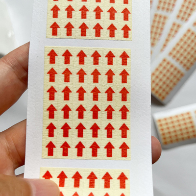 Custom Printing Matte Thick Textured Paper Candle Sticker Labels