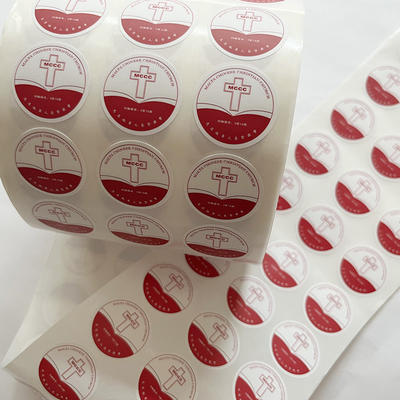 Self Adhesive Vinyl Stickers Labels Custom Roll Printing Labels