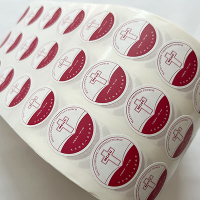 Self Adhesive Vinyl Stickers Labels Custom Roll Printing Labels