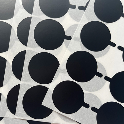 Waterproof Custom Tamper Seal Stickers Adhesive Printing Circle Private Vinyl Label
