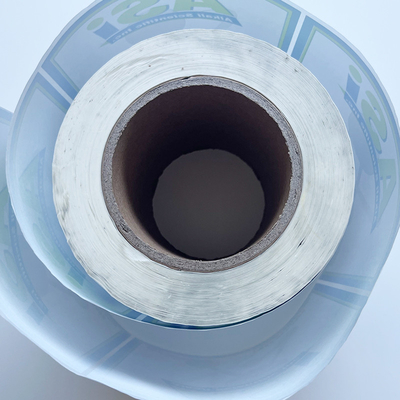 Custom Printing Vinyl Label Sticker Synthetic Paper Die Cut Roll For Labelling Machine