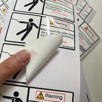 Disinfectant Sanitizer Bottle Packaging Label Sticker Self Adhesive