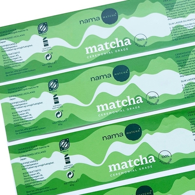 Packaging Waterproof Adhesive Sticker , Food Packaging Label Sticker