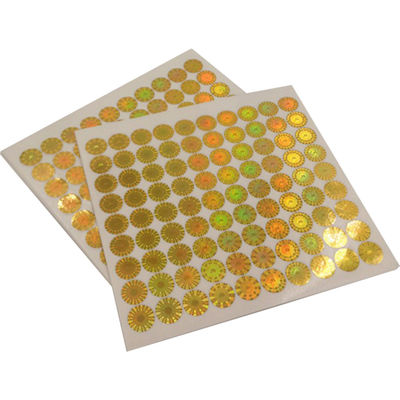 CMYK Printing Security Hologram Stickers
