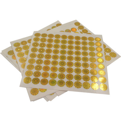 CMYK Printing Security Hologram Stickers
