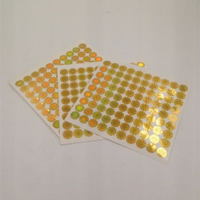 CMYK Printing Security Hologram Stickers