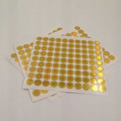 CMYK Printing Security Hologram Stickers