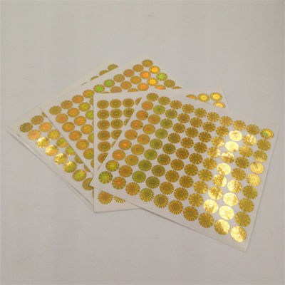 CMYK Printing Security Hologram Stickers