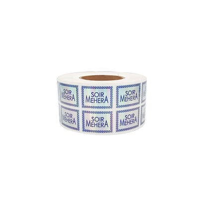 Laser 3D Holographic Authenticity Stickers , Genuine Secure Hologram Sticker