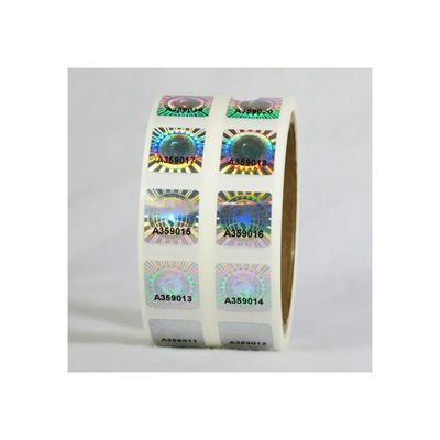 Self Adhesive Security Hologram Stickers For Advertisement