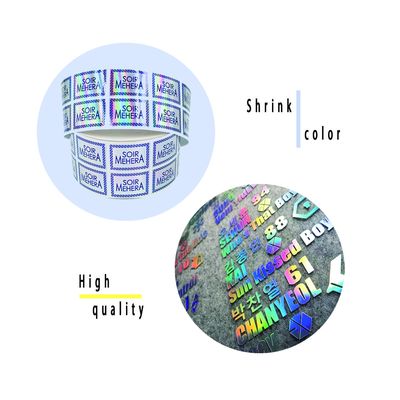 Anti Counterfeit Design Logo 3D Holographic Security Stickers