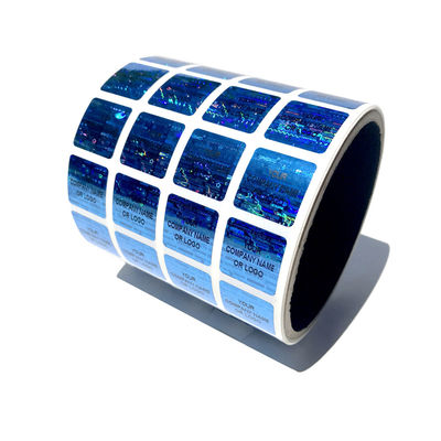Anti Counterfeit Gold And Silver Security Hologram Stickers