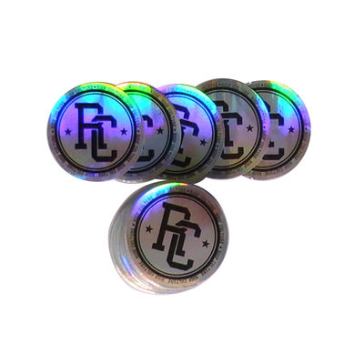 Waterproof Die Cut Security Hologram Stickers , Hologram Original Sticker