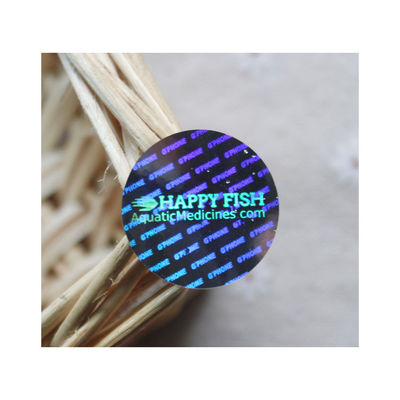 Waterproof Die Cut Security Hologram Stickers , Hologram Original Sticker