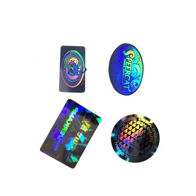 Waterproof Die Cut Security Hologram Stickers , Hologram Original Sticker