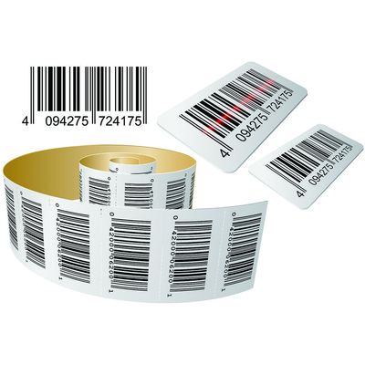 ISO9001 Blank Thermal QR Barcode Labels