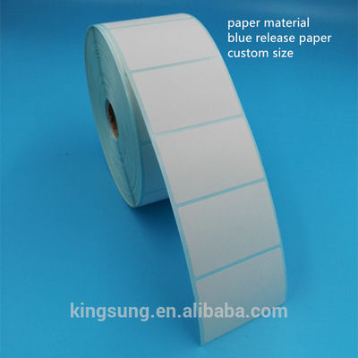 Removable Pantone Color Blank Roll Labels / Blank Labels For Printing