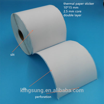 Removable Pantone Color Blank Roll Labels / Blank Labels For Printing