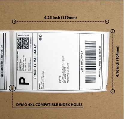 4X6 Inch 220PCS Blank Thermal Labels , Blank Barcode Label Rolls
