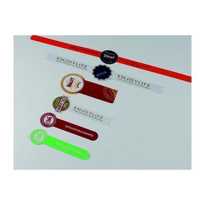 CMYK Printing Blank Thermal Labels For Food Cakes Boxes
