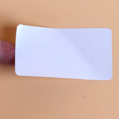 Die Cut Shape CMYK Color ISO9001 2000 Waterproof Blank Labels