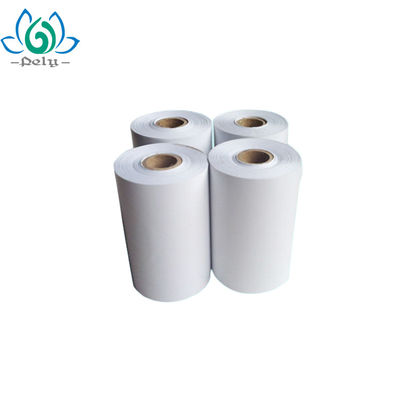 White Blank Linerless Labels For Shelf Price Tag