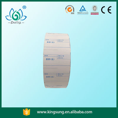 Easy Peel Off silk screen Printed Self Adhesive Labels On A Roll