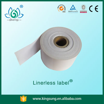 Easy Peel Off silk screen Printed Self Adhesive Labels On A Roll