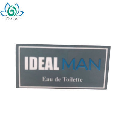 3x5cm Eau De Toilette Adhesive Vinyl Stickers , Perfume Bottle Stickers