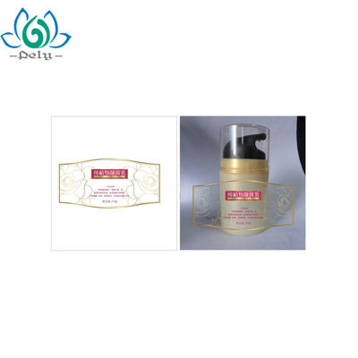Waterproof Glossy Sticker Paper , Cosmetic Private Label For Cosmetics Makeup