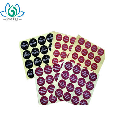 Waterproof Glossy Sticker Paper , Cosmetic Private Label For Cosmetics Makeup