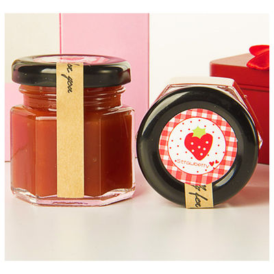 CMYK printing Adhesive Vinyl Stickers For Frozen Food Jar