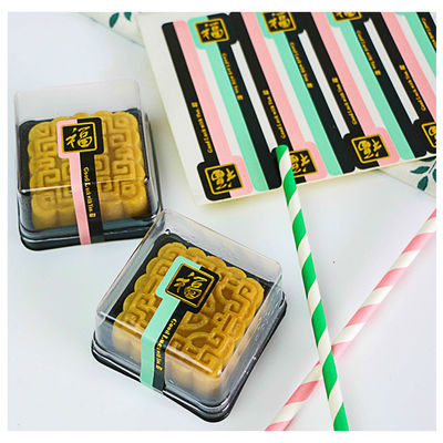 CMYK printing Adhesive Vinyl Stickers For Frozen Food Jar