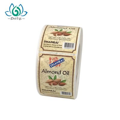 Waterproof Adhesive Food Container Labels UV Food Safe Stickers