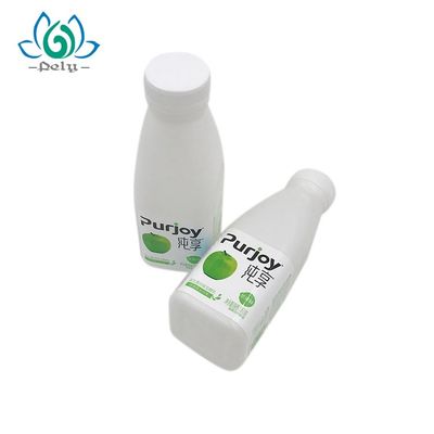 PVC Adhesive Fresh Food Label Printing For Milk Bottle Label Sticker