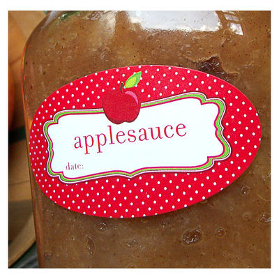 Adhesive Glossy Private Canned Food Labels Jar Seal Frozen Food Label