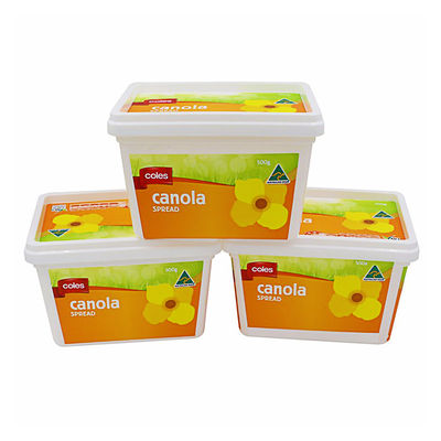 CMYK Oilproof Food And Beverage Labels Food Box Label Stickers