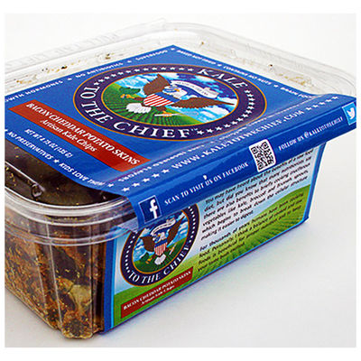 CMYK Oilproof Food And Beverage Labels Food Box Label Stickers