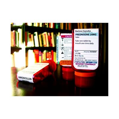 PET 10ml 20ml 30ml Pharmaceutical Bottle Medication Warning Labels