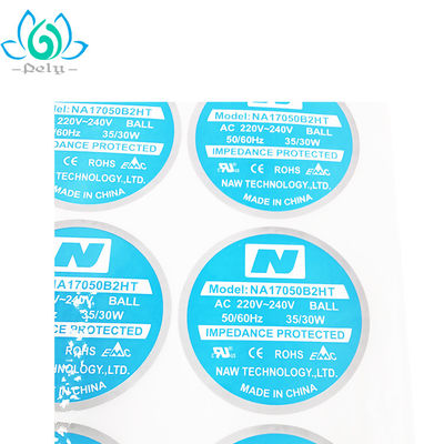 UV Printing Electronic Printable Self Adhesive Labels Waterproof