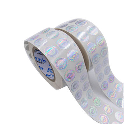 Custom Shapes Brand Protection 3D Holographic Stickers